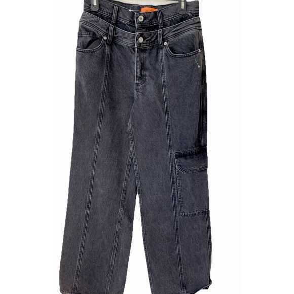 STINE GOYA Paul, 1909 Denim - Wide leg black jeans size 27 NWOT - Picture 5 of 7